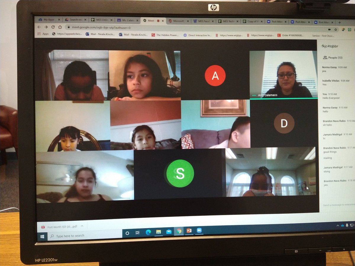 n4god's tweet photo. Morningside Elementary is online and engaged! https://t.co/kOoW1PPaf2