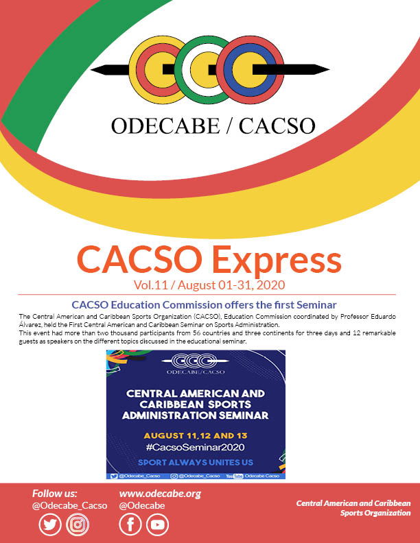 CentroCaribeS's tweet photo. AVAILABLE OUR #CACSO EXPRESS, AUGUST 2020.

DISPONIBLE NUESTRO #ODECABE EXPRESS, AGOSTO 2020.

👉 https://t.co/qzUjn6lTmt https://t.co/uNonwQhG1I