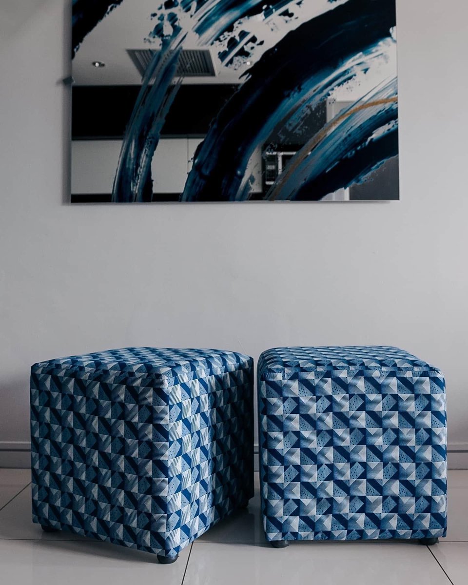 These stunning ottomans from @african_uncle are a definite must have for any office or home space.  Visit buff.ly/2DGw5e5 and see what’s available for buying!

#BuyLocalSA