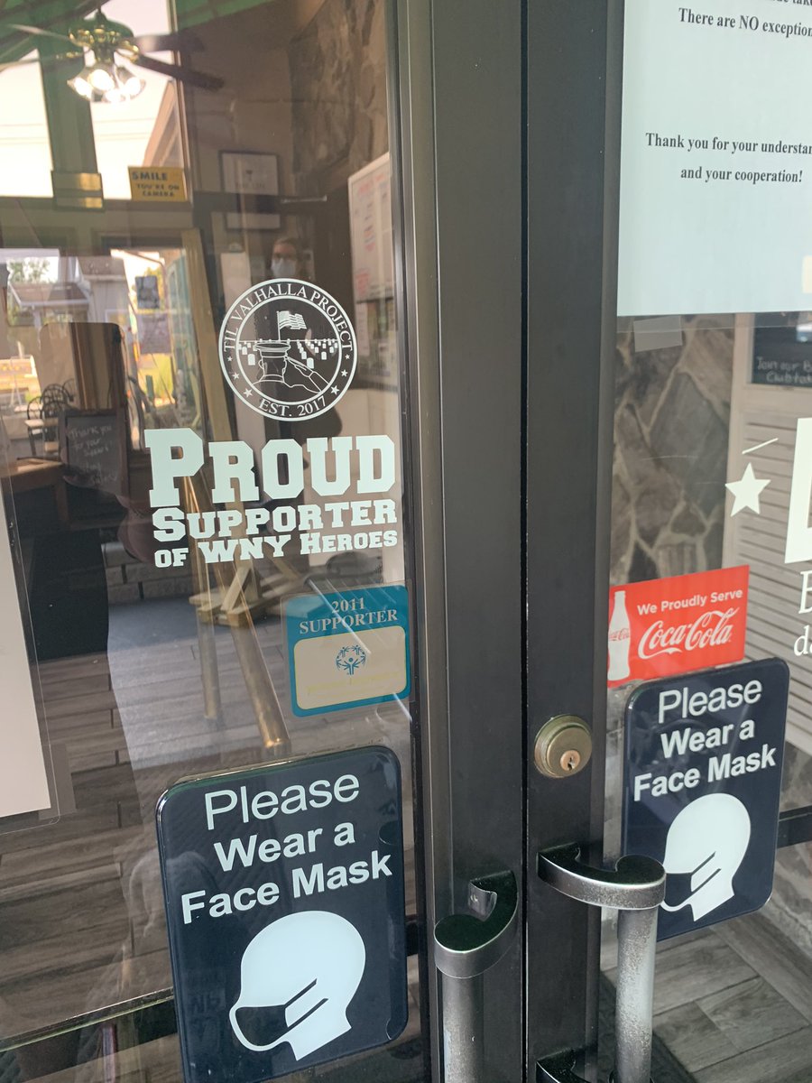 Went to #dannysrestaurant this afternoon for a lunch meeting with <a href="/kellerchevrolet/">Keller Chevrolet</a> and when we walked in, we spotted our business support decal on their door. Thank you Danny’s for your #support.