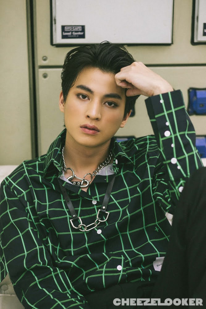 how could we forget this iconic shoot?? seeing him in eyeliner for the first time and killing us all??? he was handsomely pretty here. (ngl, he looked like a lesbian)