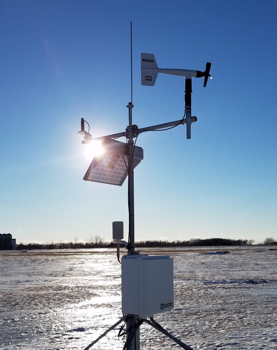 SD Mesonet Station of the Week:
Webster #WEBS2

Located at the airport 3 miles south of Webster in Day County, this station is made possible by <a href="/webstersd/">Webster, SD</a> and Day County. Live weather at mesonet.sdstate.edu/Webster.

#SDwx