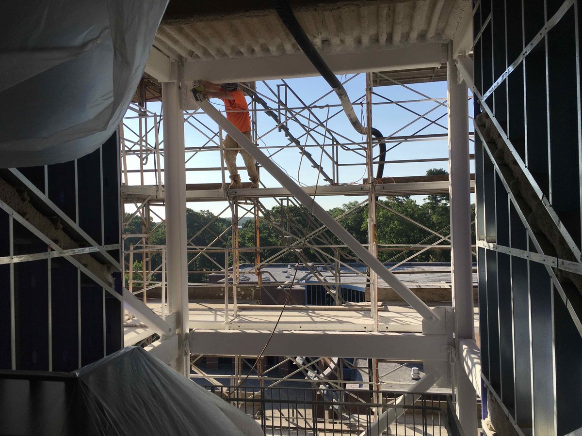 CompanyDownes's tweet photo. Project Update: @UConn Homer C. Babbidge Library Stair Tower project. @designLABBERS @nitscheng

#Uconn #Uconnhuskies #Construction https://t.co/FWiBKVnhNR