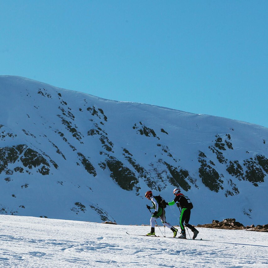 SkimoScotland's tweet photo. Very awake and already gearing up for season 9 of SkiMo racing. Very different format but that’s exciting. https://t.co/y6MNUBldDk