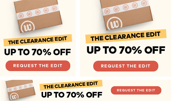 ladyboarder9669's tweet photo. 70% OFF CLEARANCE SALE HAPPENING NOW!!! Personally styled #Fashion - delivered right to your door! $25 OFF YOUR FIRST ORDER! #wantable #denimedit #iamwantable
@Wantableco
#denim #jeans #fashionsale #fashiondeal #shoppingdeal
#ad https://t.co/ZOnXrWL5lT https://t.co/UQJZZQUy51