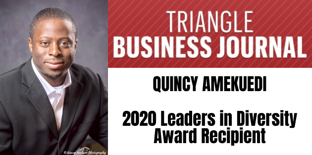 EnactMI's tweet photo. Congratulations are in order for #GenworthMI's Sr. Talent Acquisition Manager and D&amp;I Leader Quincy Amekuedi on being recognized as one of @TriangleBIZJrnl's Leaders in Diversity for 2020! Your commitment to ensuring we’re a diverse and inclusive place to work is inspiring! https://t.co/UJ5Q22nfIF
