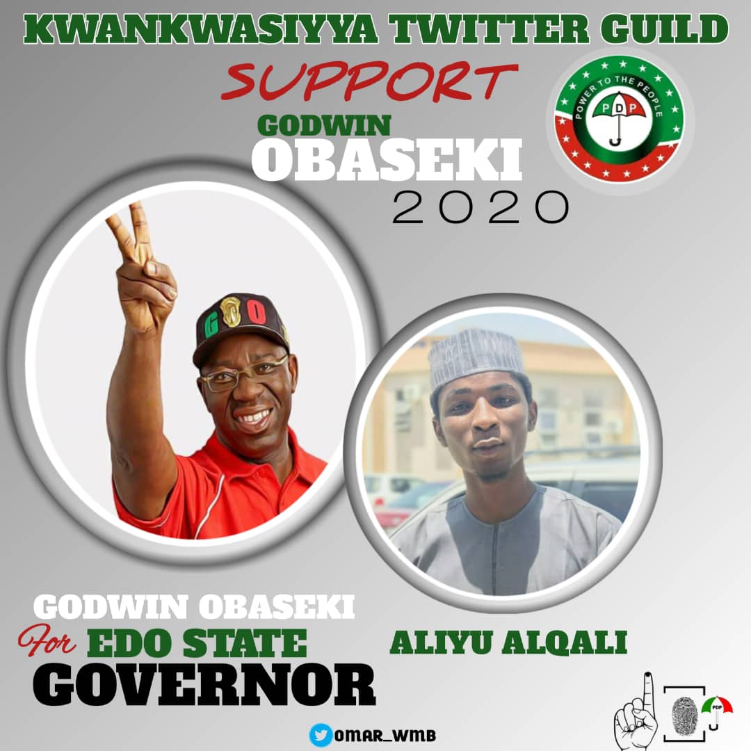 aliyu_alqali's tweet photo. I support the re-election of @GovernorObaseki 

#EdoDeservesObaseki 
#EdoIsRed https://t.co/pw5aXQ3YJ1