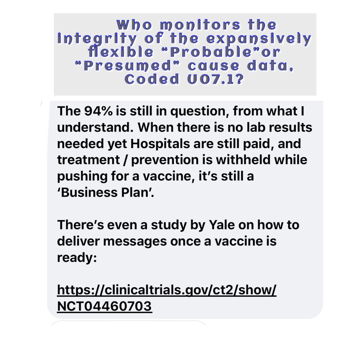 OpenOurEyesYHVH's tweet photo. @aidenrodolfo @govkristinoem #FakeNews 🥱
Your chains are showing
#Isaiah3322
#John317
#Rev1211
>
#ModernDaySlavery
#Governmentgod
#pseudoscienceReligion
#economicPrivilege
#DirtyPoliticians
#Hollywood
#Entertainers
#MSM
#BLM
#Antifa
#BigPharma
#BigTech
#NASA #etc
#IdentityCrisis
#AmericaTheBrave 🩸💧🇺🇸💚 https://t.co/6gDWIKE1mM