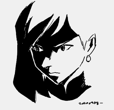 reMENgeance's tweet photo. I'd call this a nightly warmdown if that were true. It took place at night. I needed a warmdown. But actually I seem to only get sketches I like when in the midst of doing other work, hah. So here's to, what I'm henceforth calling, #wakeups https://t.co/b83QWGlkEb