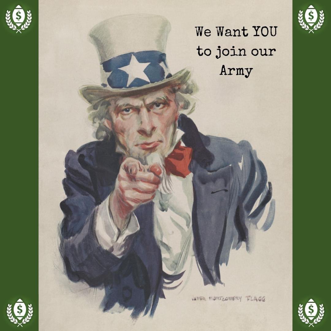 pickarmy_hq's tweet photo. We want YOU to join Pick Army!
50% of premium membership fees will benefit the veteran's charity of your choice!
https://t.co/i1CZ0DjAUv #pickarmy #NFL #footballisback #SportsBetting https://t.co/wg6RDsKcvW