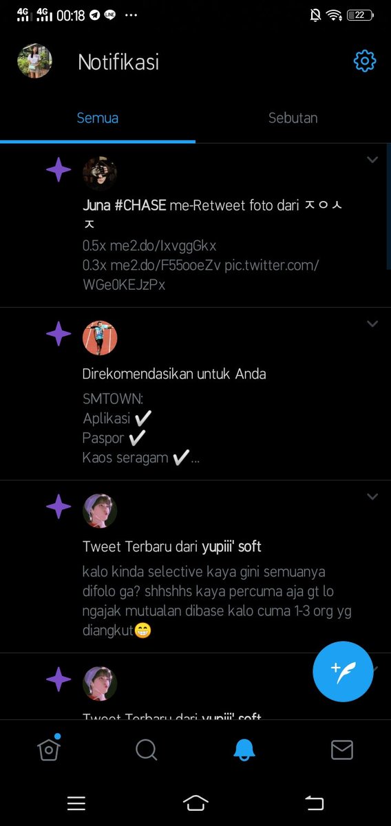 yeriiyerv's tweet photo. notif isinya ginie hadeh https://t.co/a7KEayXikg
