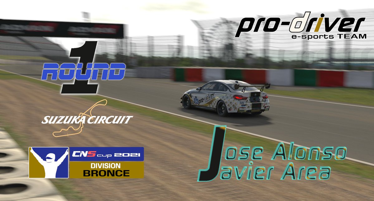 prodriversim's tweet photo. Definicion de Ratito:
Lo que falta para que @josealonsoab y @Javier_Area se monten en los M4 para disputar la primera de @CnsCampeonatos BRONCE, Suzuka esta esperando!!
Retransmision oficial de la carrera:
22:00 https://t.co/dZjPC0Q1DK
#Dalegas #goprodriver https://t.co/gFszpzdSro