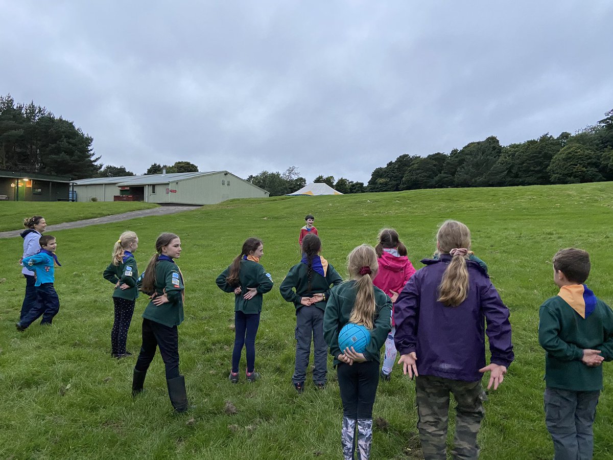 grahammccreadie's tweet photo. @GylesB1 my Cubs had a game of Balloon Battle and Queenie from your book, enjoyed every minute! Hope to try some more games over the coming weeks now that we’re back #scouting @ScoutsScotland https://t.co/6BkoEoeM8N