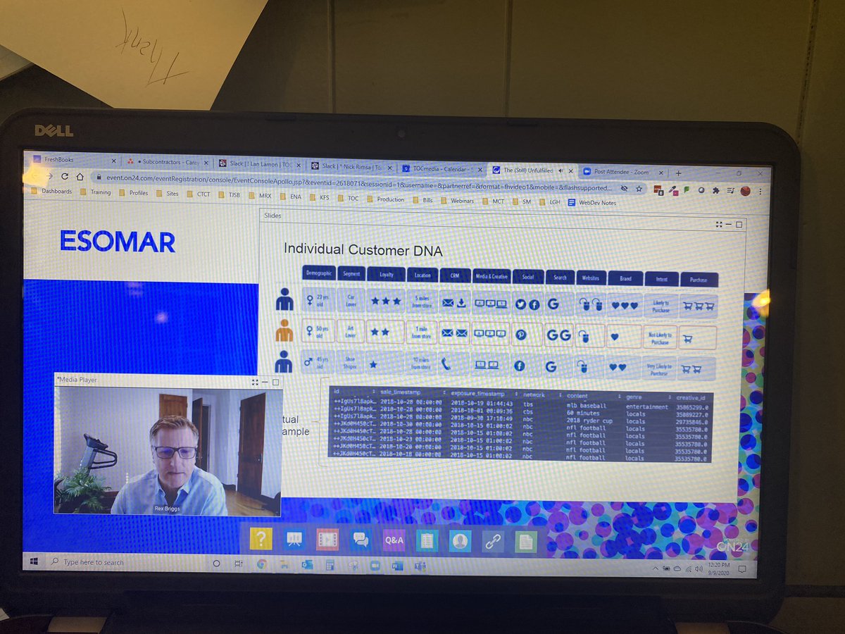 TracyOClair's tweet image. Secondary data sources are integrated to show patterns, trends and ultimately outcomes. @rexbriggs @ESOMAR #mrx #esomar #secondarydata #socialmedia