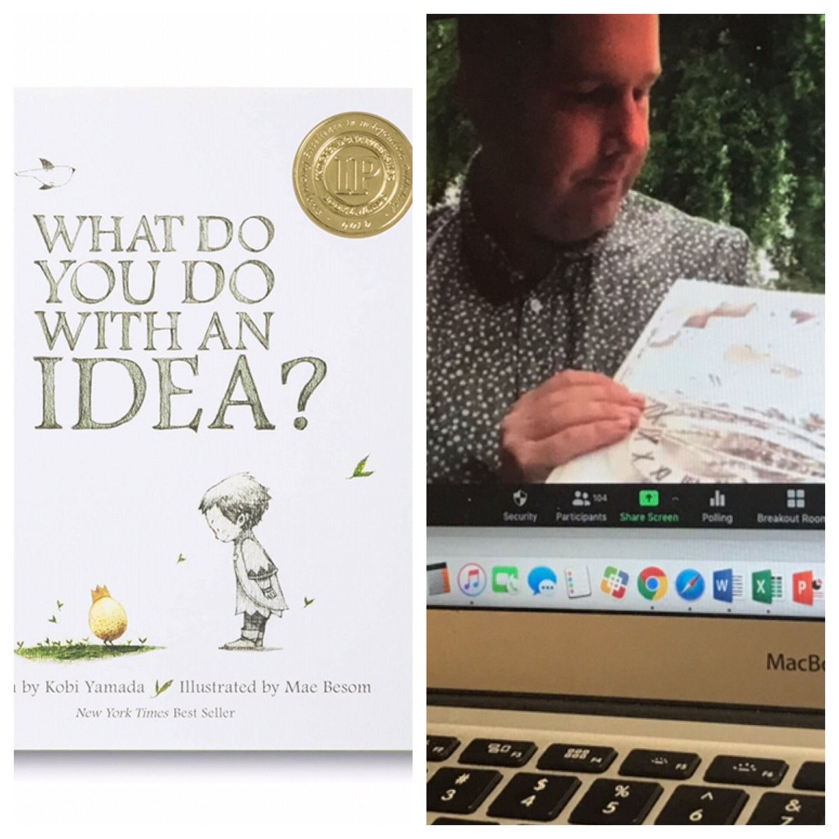 WGroadrunners's tweet photo. Our Mystery Reader Patrick Gannon shared a wonderful story with over 100 families today @PleasantonUSD. Thank you Sir who will be nexts weeks Mystery Reader https://t.co/yeflbPeIQm