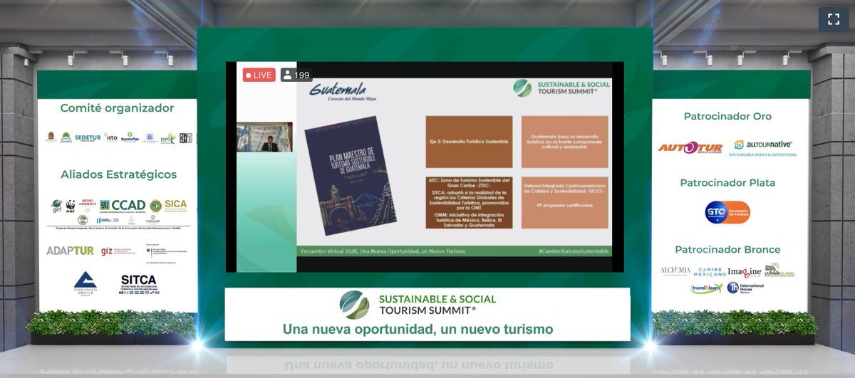 En #Guatemala trabajan con el Plan Maestro de Turismo Sostenible con visión al 2025. 
Cuentan con diversas certificaciones, participan en diferentes organizaciones internacionales y manejan gran cantidad de proyectos encaminados a la sostenibilidad.
#CumbreTurismoSustentable