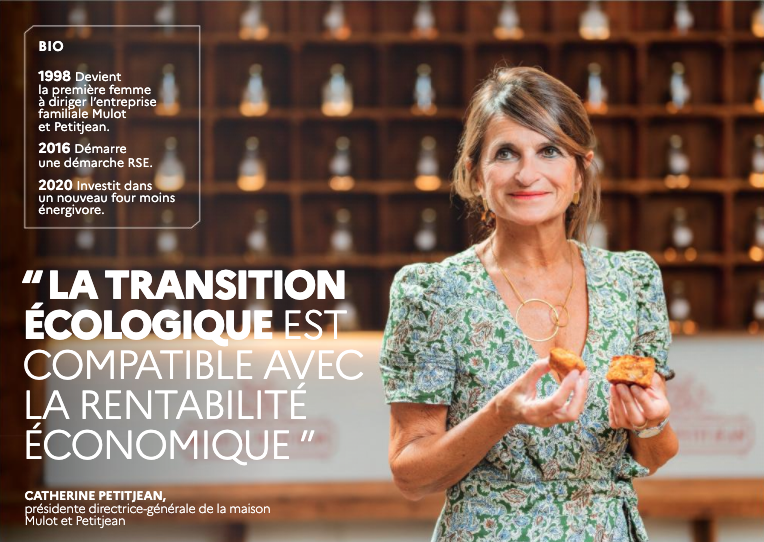 ademe's tweet photo. 👤[#Portrait] Catherine Petitjean @cmulotpetitjean, PDG de la maison @MulotPetitjean a décidé de faire la guerre au #Gaspillage et engage son #entreprise #alimentaire dans la #TransitionÉcologique ! 👏
+ d'infos dans #ADEMEMagazine (p.15) 👉 https://t.co/OhBcIJ2eK3 https://t.co/4ld7b9LOtH