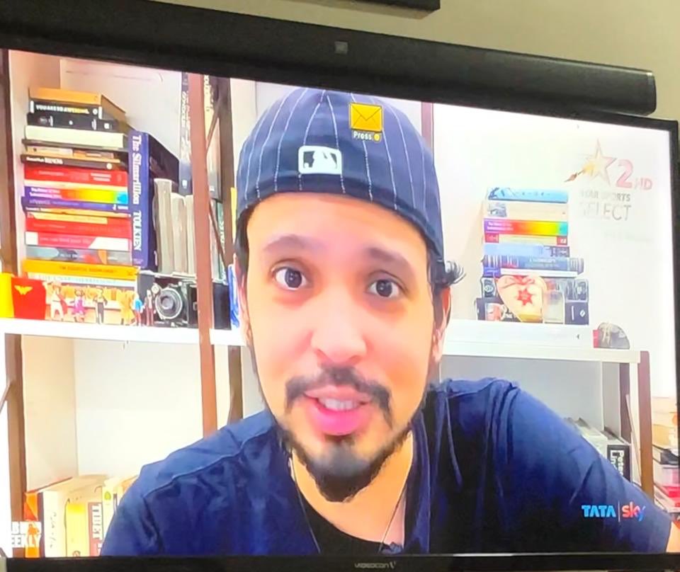 sheldonssantos's tweet photo. Was so much fun watching the MLB updates hosted by @rohanshrestha. Looking forward to the next episode  
@StarSportsIndia @MLB ⚾️ 
#MLB #starsportsindia https://t.co/yEhxxDmKWQ