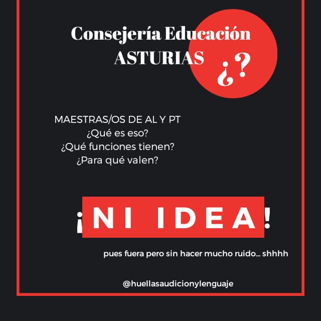 HuellasAyL's tweet photo. CONVOCATORIA DIGNA para responder a la diversidad. Acompañar, asesorar e intervenir en los centros a los que PERTENECEMOS

#AsturiasNOesinclusiva
#inclusiOFF
#HachazoALaDiversidad 
#sinapoyosnopuedo https://t.co/17I0YcmWhw