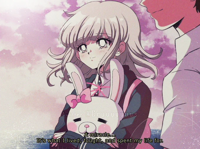 Danganronpa but it's 90's anime ✨✨ 