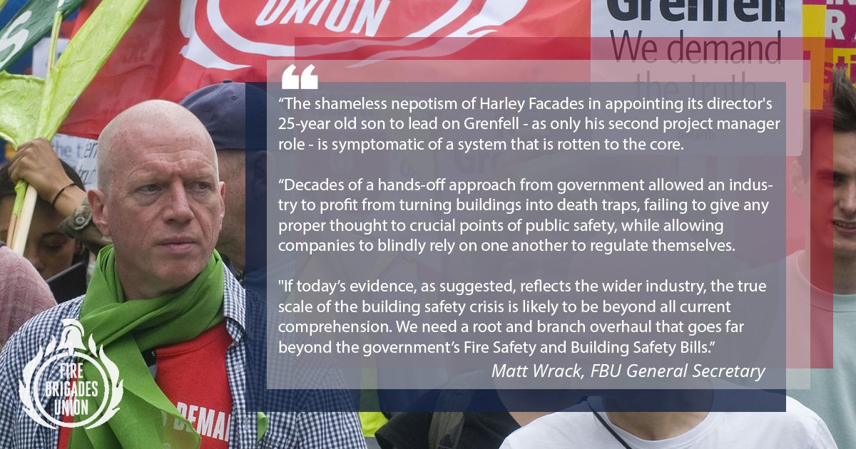 Fire Brigades Union tweet media