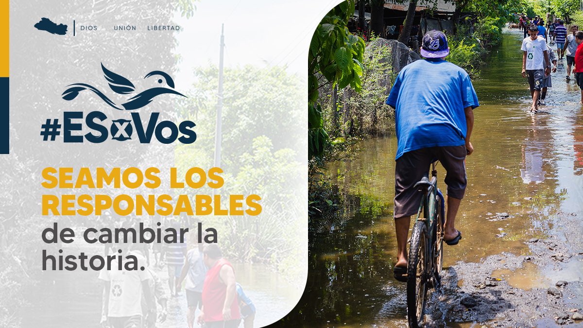 esxvos_'s tweet photo. El futuro de muchos salvadoreños está en nuestras manos. #ESxVos que podemos cambiar la historia de nuestro país, afectada por el COVID-19 y la tormenta Amanda.

Ingresa a https://t.co/QdIdT4F8KN y entérate de cómo puedes apoyar. https://t.co/tPagxC4gXo