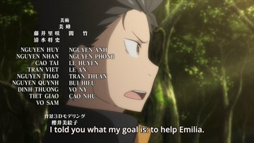 It felt like Subaru was doing the exact same thing Emilia did in the Sanctuary, knowing his own weakness but putting it aside in order to help the one he cares about