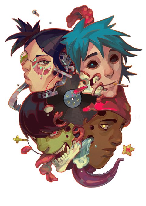 Gorillaz のtwitterイラスト作品 人気順 Gorillaz のtwitterイラスト作品 人気順