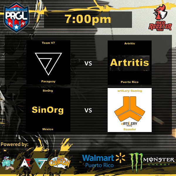 RedRoosterTeam1's tweet photo. #NoMansLand continua este sabado con la acción en #COD. #PRGL y #RR
enfrentamientos comienzan a las 7:00 P.M.
Será transmitido en las redes sociales de @PRCOMICCON
, #PRGL y Red Rooster .
Powered by:
@MonsterEnergy @DownloadPR @AutentiiEsport @YafedTiburon @iPhoenix_Roses https://t.co/1D65jbRgBC