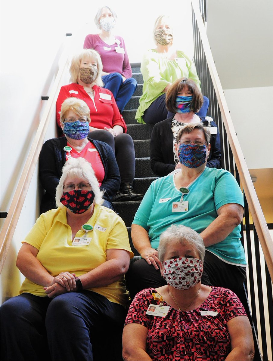 mcfarlandclinic's tweet photo. "We wear masks in support of Iowa's Mask Up Campaign. It is the right thing to do. Stop the spread of COVID19. We all want to go back to 'normal.'" - McFarland Clinic Health Information Team https://t.co/OyBKa5neKR #StepUpMaskUpIA #WearAMask #ExtraordinaryCare #EveryDay https://t.co/Xike9PhuRj