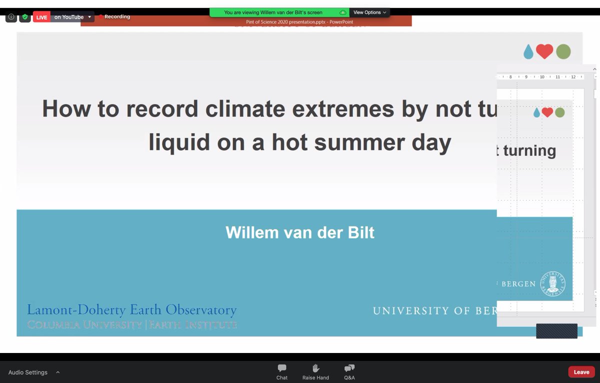 pintofscienceNO's tweet photo. and now @WillemvdBilt will tell us "How to record climate extremes by not turning liquid on a hot summer day"
#pos20 #scicom https://t.co/qw7bfSzk0q