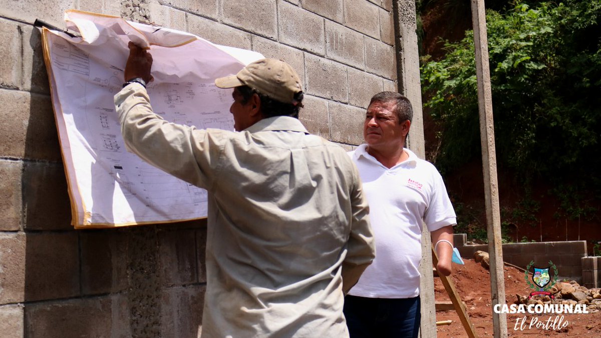 ArcataoSv's tweet photo. ¡Seguimos trabajando en la construcción de la Casa Comunal en el caserío El Portillo!

Muy pronto los habitantes  de esta comunidad contarán con un espacio digno para la realización de sus actividades artísticas, culturales y sociales. https://t.co/szNyql9vwL