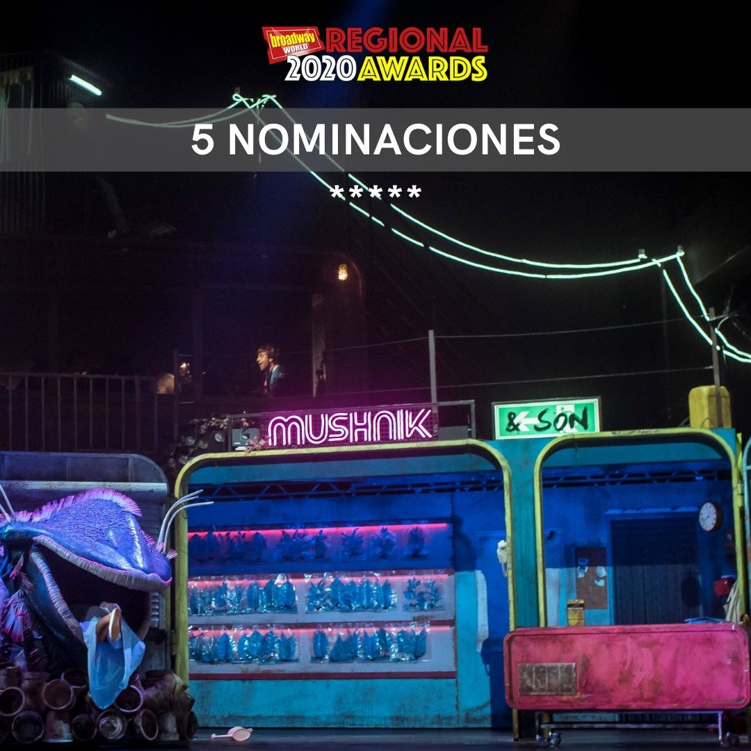 ¡5 nominaciones en los Premios del Público de <a href="/BroadwayWorld/">BroadwayWorld</a> 2020!

👉🏽Mejor Musical
👉🏽Mejor Actor de Reparto <a href="/ManuGuix/">Manu Guix</a> 
👉🏽Mejor Adaptación <a href="/martigau/">Marc Artigau</a> 
👉🏽Mejor Dirección <a href="/AngelLlacer/">Àngel Llàcer</a> 
👉🏽Mejor Dirección Musical <a href="/ManuGuix/">Manu Guix</a> 

FINAL ROUND💥 
Necesitamos tu voto: buff.ly/2EB9rVa