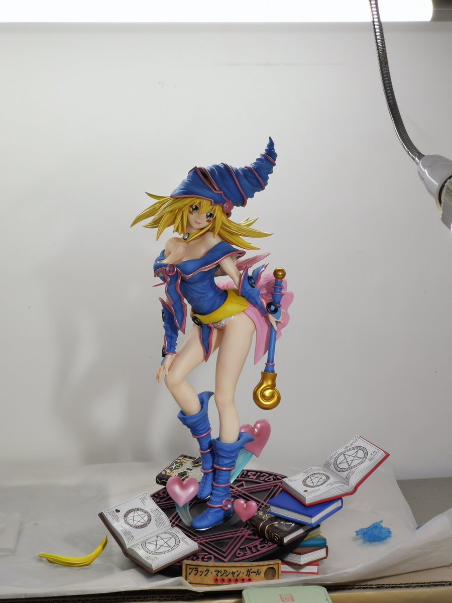 Fire Phenix Studio Dark Magician Girl 1/4 WIP ブラック・マジシャン