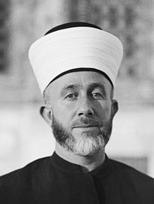 Al-Husayni was succeeded by his son Mohammed Amin al-Husayni, education in Ottoman Islamic, and Catholic schools, he went on to serve in the Ottoman army in World War I.At war's end he stationed himself in Damascus as **a supporter of the Arab Kingdom of Syria**.