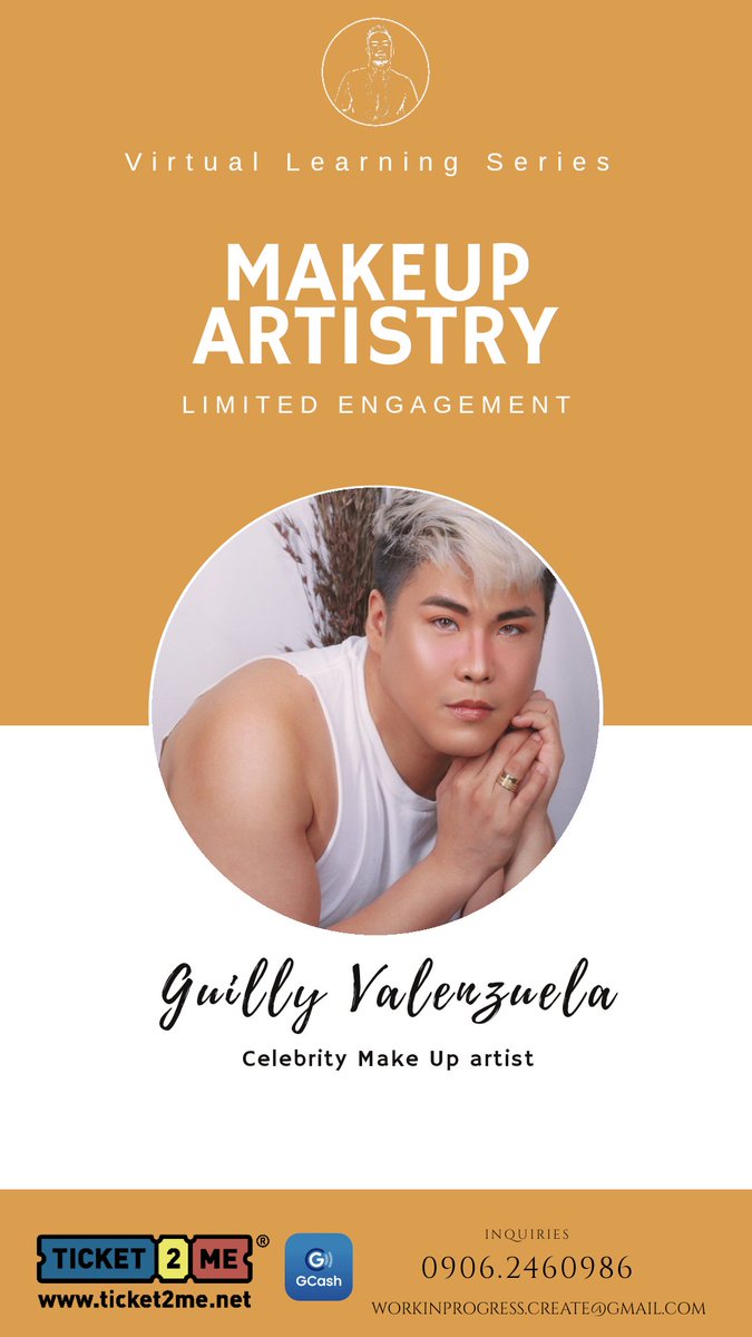 levrodriguez's tweet photo. Happening this Sunday.
"Painting Brows" with celebrity makeup artist @guillygans
Link on bio to register through @Ticket2MeNet
#LRVirtualLearningSeries #GuillyValenzuela #makeupartistry #onlineclass #virtualclass #LevensonRodriguez https://t.co/DSTtHDtbfN