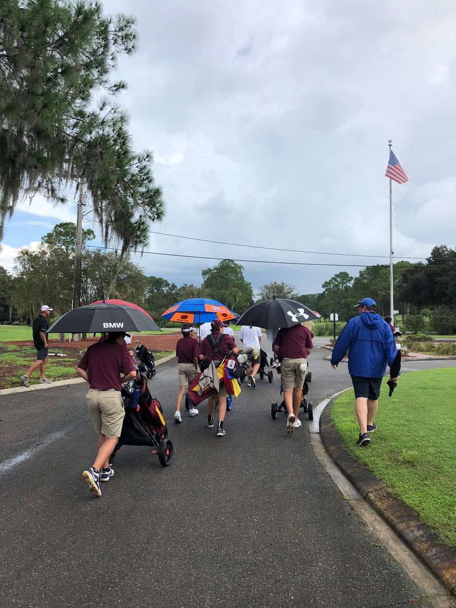 OakHallSchool's tweet photo. Congratulations to our Boys Golf team! The Eagles started their season yesterday with a 37-shot victory over Cornerstone Academy at the Gainesville Country Club.  Leading the Eagles to victory were Tanmay C., Andrew J., Emory E., and Canon M. Great start, Eagles!  ⛳️🦅 https://t.co/xTBzWDtXkJ