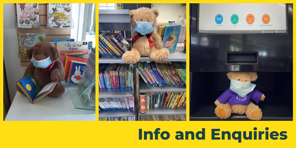 RBKClibraries's tweet photo. A reminder from us: visitors to our libraries are required to wear a face covering. All visitors, apart from kids under 11 &amp; those who have reasonable cause should wear a #FaceMask, scarf or other covering. Not all exemptions are visible, so pls be understanding of others

@RBKC https://t.co/LkXNzq4g2a