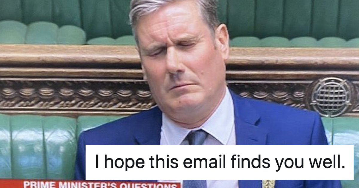 Simply 17 funny things people said about Keir Starmer's face at PMQs https://t.co/Y4S7OiC4VX