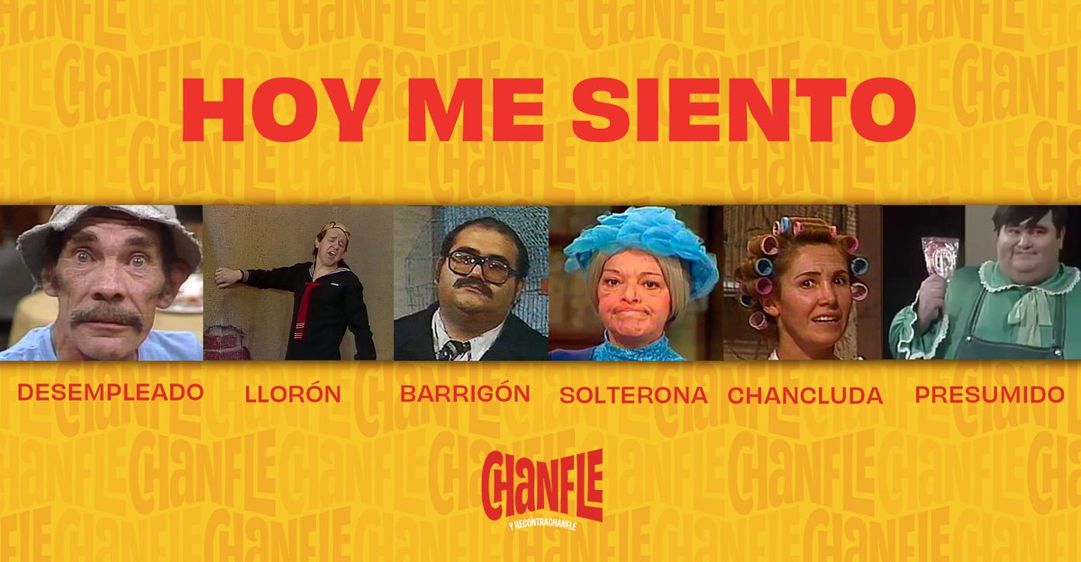 ChanfleyRCh's tweet photo. ¿Y ustedes, cómo amanecieron el día de hoy? Coméntanos aquí abajo, ¿sale y vale? https://t.co/Su4tRMzfgR