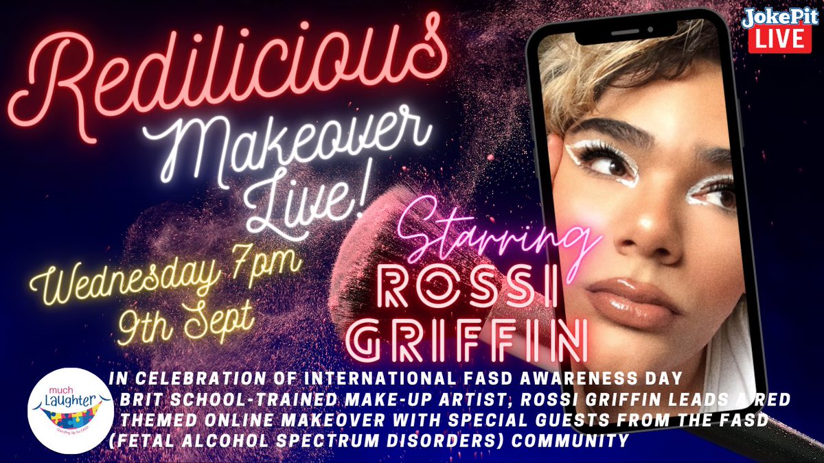 MUCHLAUGHTER25's tweet photo. ๐๐๐Right thatโs start getting ready .... 1 hour to go until showtime ๐๐๐@SB_FASD @elia_griffin @oddjobjan #FASDdayUK #RossiMakeOver https://t.co/F2LiEnQVCt
