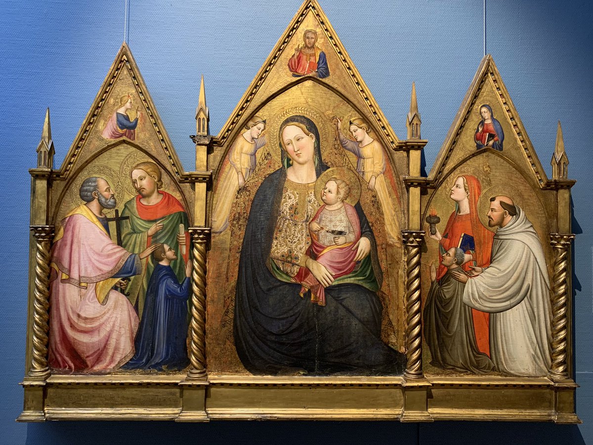 1/ Spent some time y’day w some of my favourite Italians - at Dublin’s  @NGIreland. They seemed a little lonely...  #TriptychTomassodeiMazza  @luisella_romeo  @hotelalphabet  @VeniceArtGuide  @LucaMarchiori  @Brian_T_Nolan  @SteveKills  @monicacesarato /2