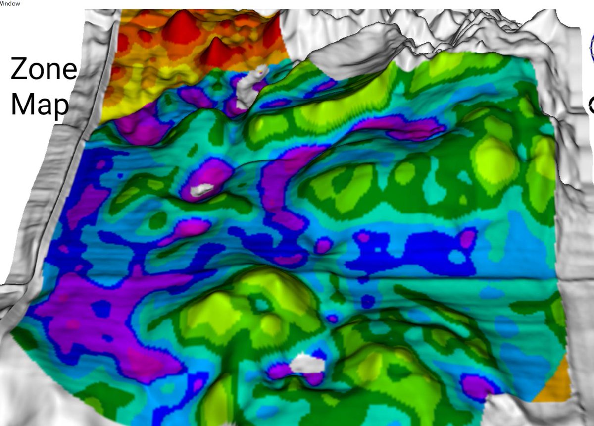michaeldunnCCA's tweet photo. How important is #SurfaceFlow modeling in zone creation?

Risk of Wetness, which is a form of surface flow modeling, classifies areas of water collection and shedding.

Note how much more detailed this is compared to the colorized elevation map.

Height exaggerated x2 https://t.co/DVRgrWQEEL