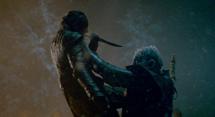 9. Arya Stark Killing The Night King.
