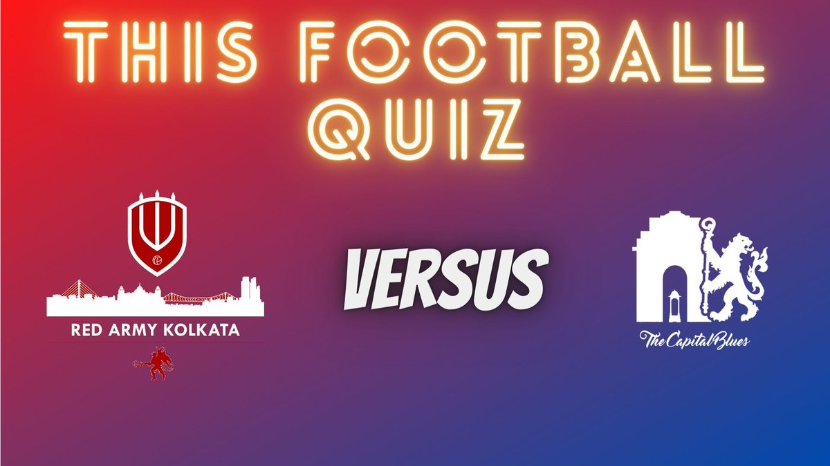 Catch <a href="/redarmykolkata/">Red Army - Kolkata</a> and <a href="/TheCapitalBlues/">Official Chelsea Delhi - The Capital Blues</a> going head to head to see who is a bigger fan of their clubs!! 

Catch us tomorrow. Set the Date and Time

youtu.be/m1Q3SUF_phg