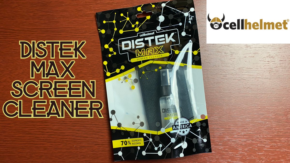 IansTechYT's tweet photo. Here is my quick review of the Distek Screen cleaner from @cellhelmet! Really nice product to have right now to keep your screens clean of dirt and germs! RT's appreciated! https://t.co/7a75VEVFR6

#Cellhelmet #DistekMax #Review https://t.co/ydltaCs0JG