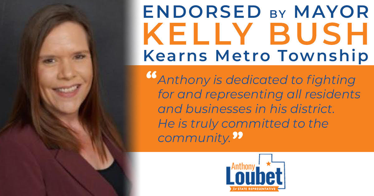 Thank you Mayor Bush for your endorsement and support!
 #ALoubet22  #UTDistrict22