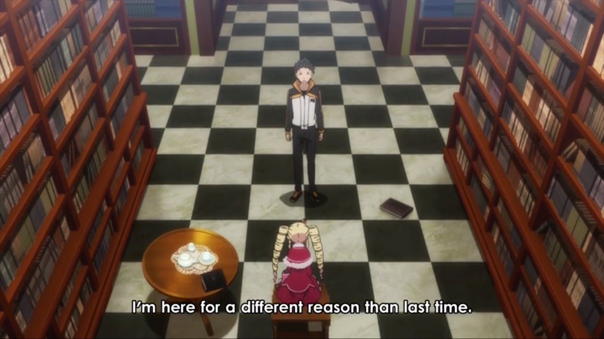 Finally, am I misremembering something, or does Subaru think that the True Gospel is above his RbD and Beako knows about it now?