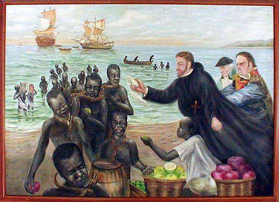FatherBart's tweet photo. #BlackLivesMatter1620
Happy Feastday of #SaintPeterClaverSJ

St. Peter Claver was a Jesuit Missionary to the Kingdom of New Grenada (Colombia) at the beginning of 17th Century. He was horrified by the conditions and treatment of enslaved peoples from Africa. https://t.co/eeamTJJwzg