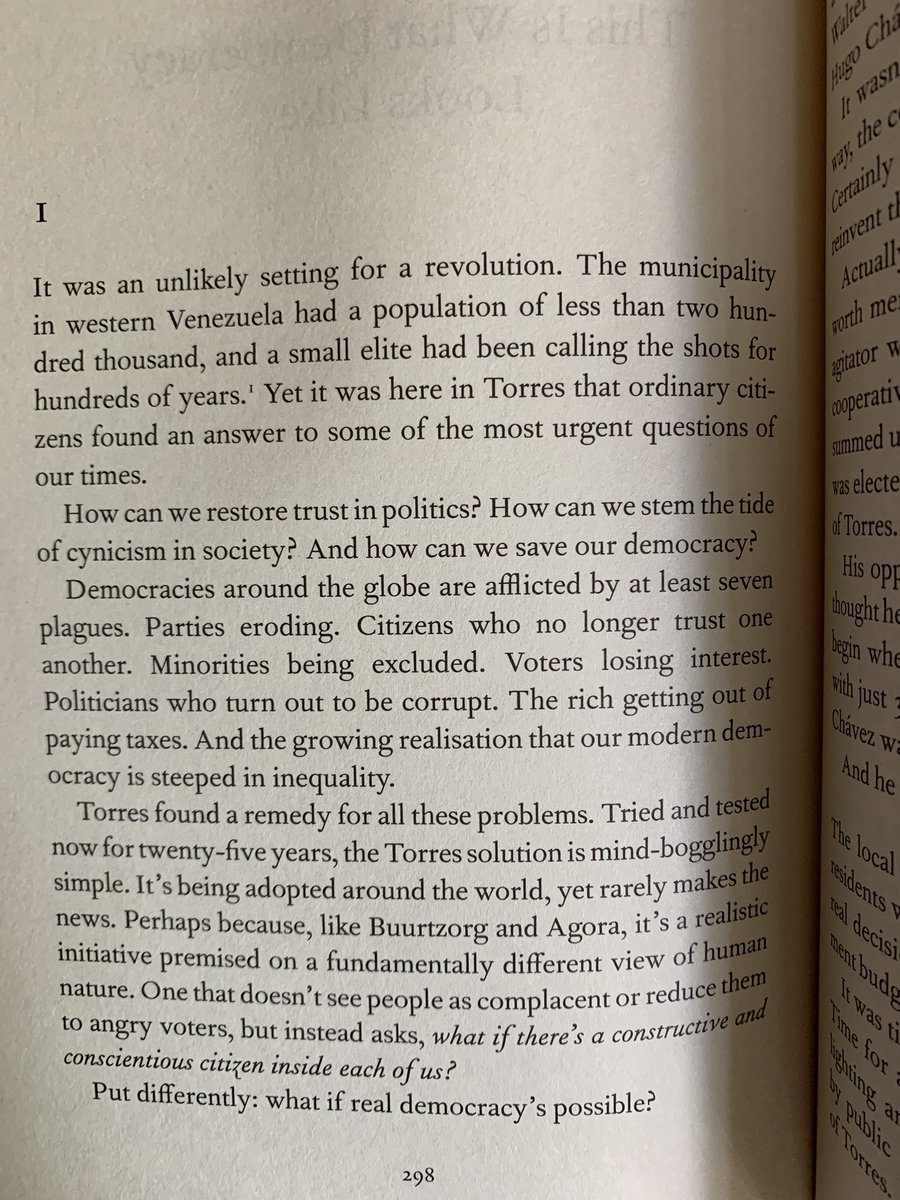 The book also shares examples of how Trust worked in Venezuelan Municipality election & in the open prison in Norway. In India too we have open prison experiment doing well &  @arakucoffeein coop is governed by Trust just as the communities live without locks & walls! (15/n)